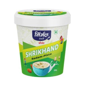 nirmal dairy badam pista shrikhand